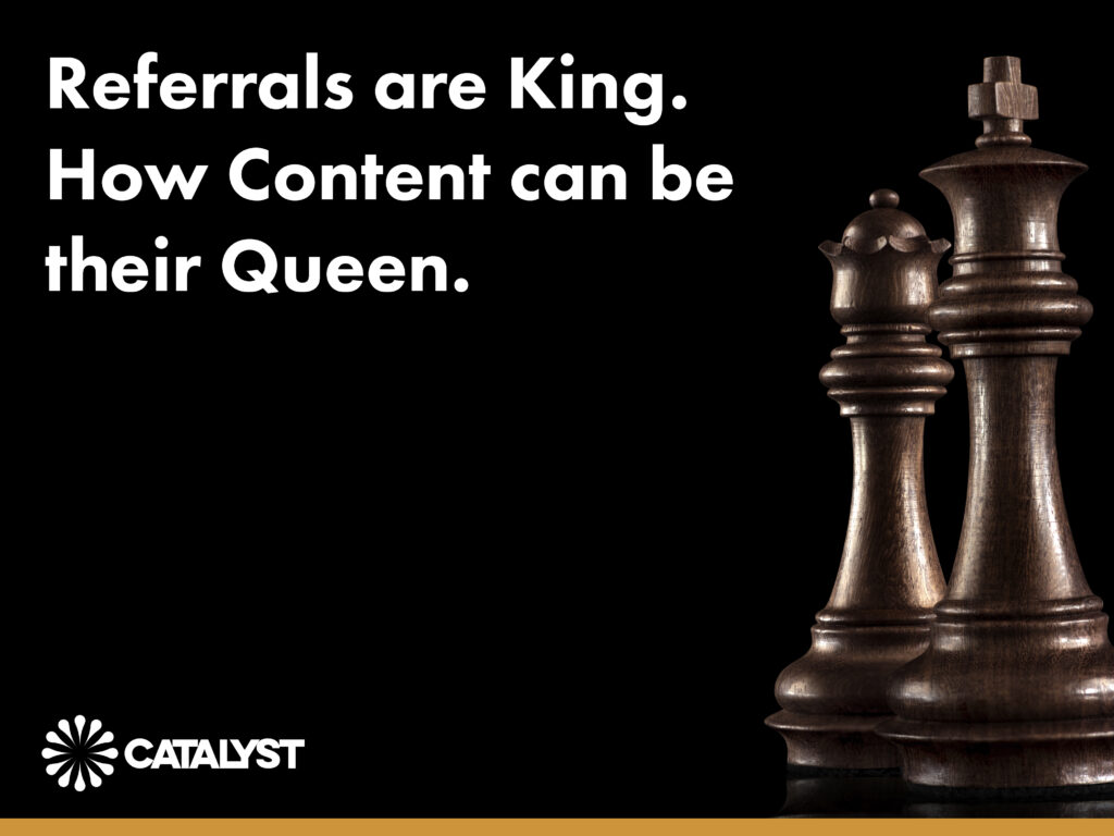 How content boosts referrals